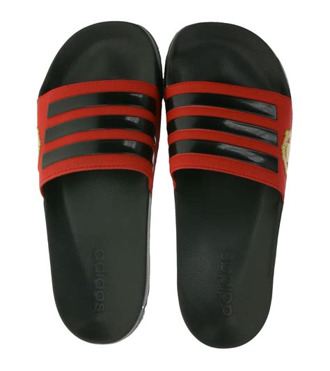 badeschuhe adidas rot|adidas badelatschen.